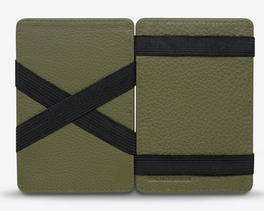 Men Status Anxiety Wallets | Status Anxiety Flip Wallet-Khaki