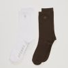 Women Afends Socks | Afends Flame Socks Two Pack- Multi