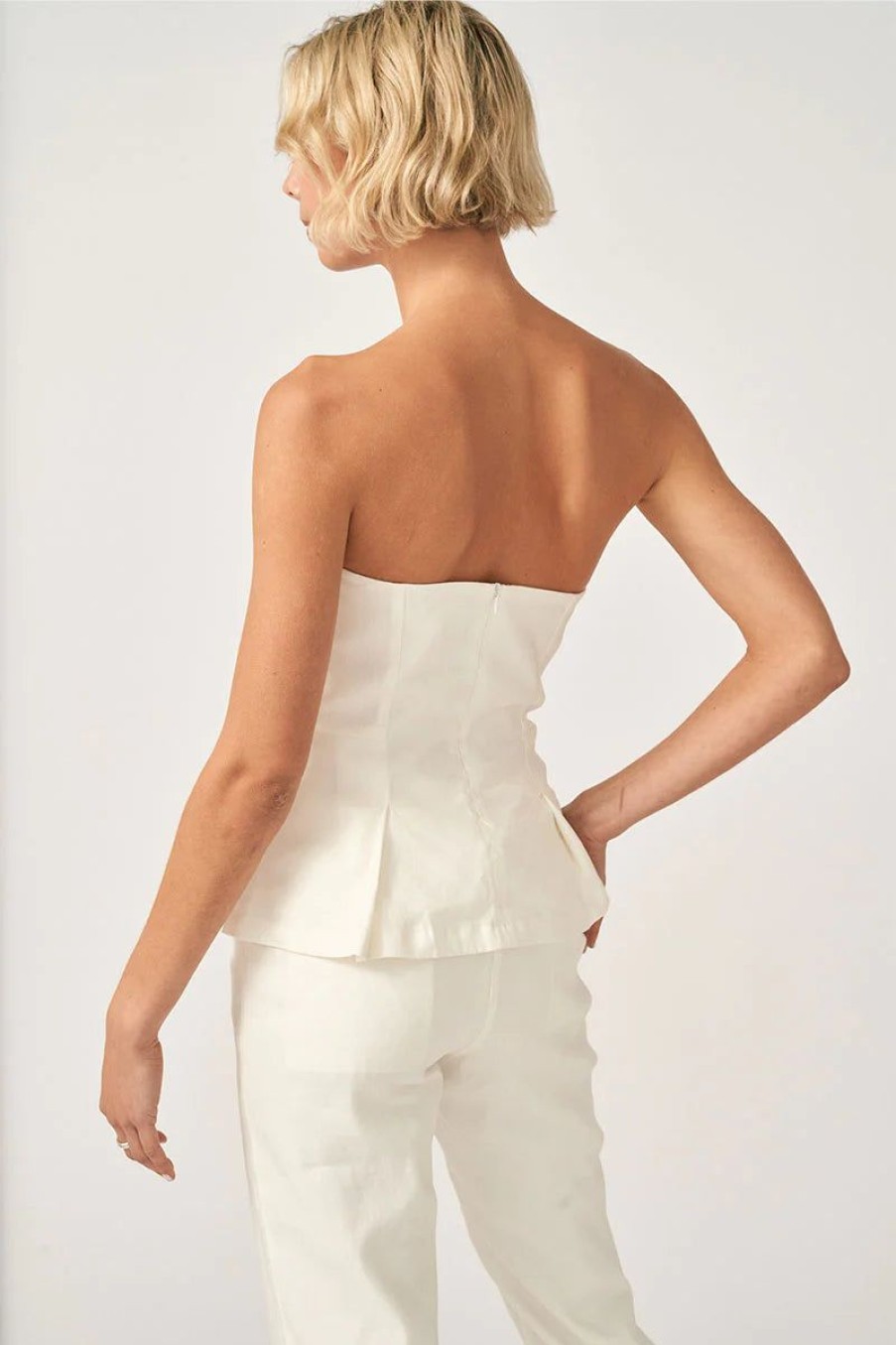 Women Sovere Tops | Sovere Serendipity Bodice- White