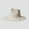 Women Brixton Hats | Brixton Joanna Felt Packable Felt Hat-Off White