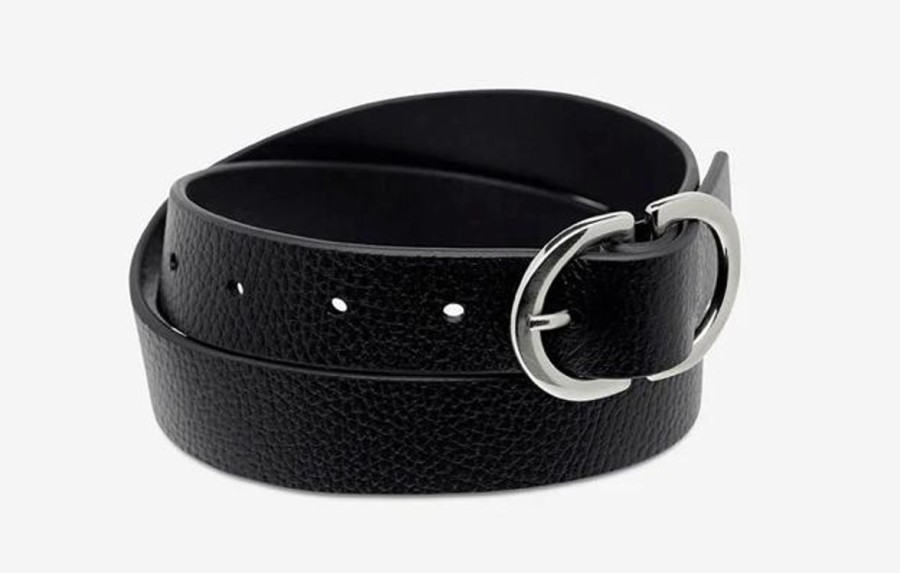 Women Status Anxiety Belts | Status Anxiety In Reverse Belt-Black/Silver