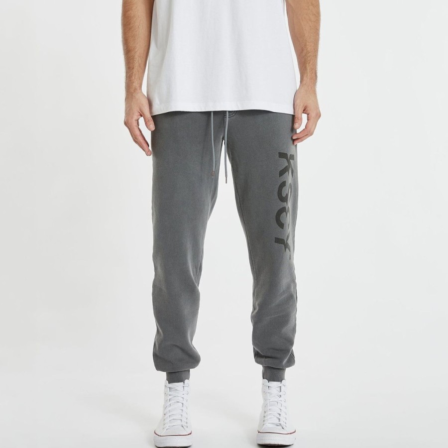 Men Kiss Chacey Pants | Kiss Chacey Saxon Trackpant-Pigment Charcoal