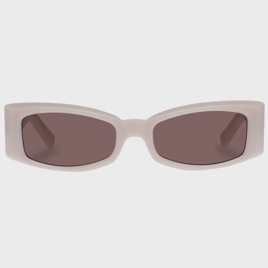 Women Le Specs Sunglasses | Afends X Le Specs Pretense- Ivory