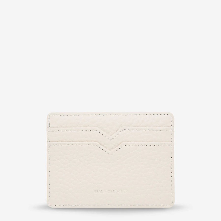 Women Status Anxiety Wallets & Pouches | Status Anxiety Together For Now Card Holder-Chalk