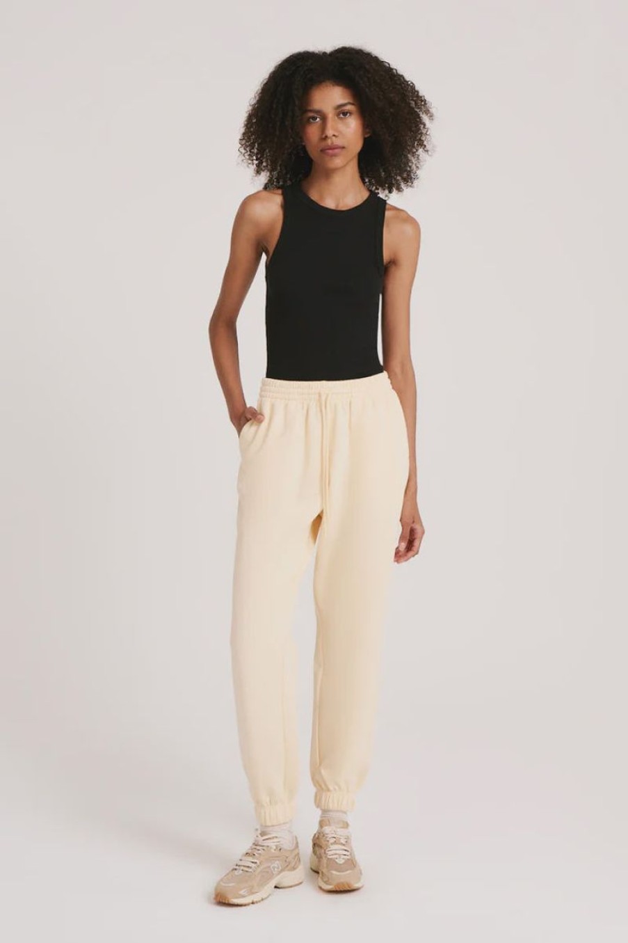 Women Nude Lucy Pants | Nude Lucy Carter Curated Trackpant- Custard