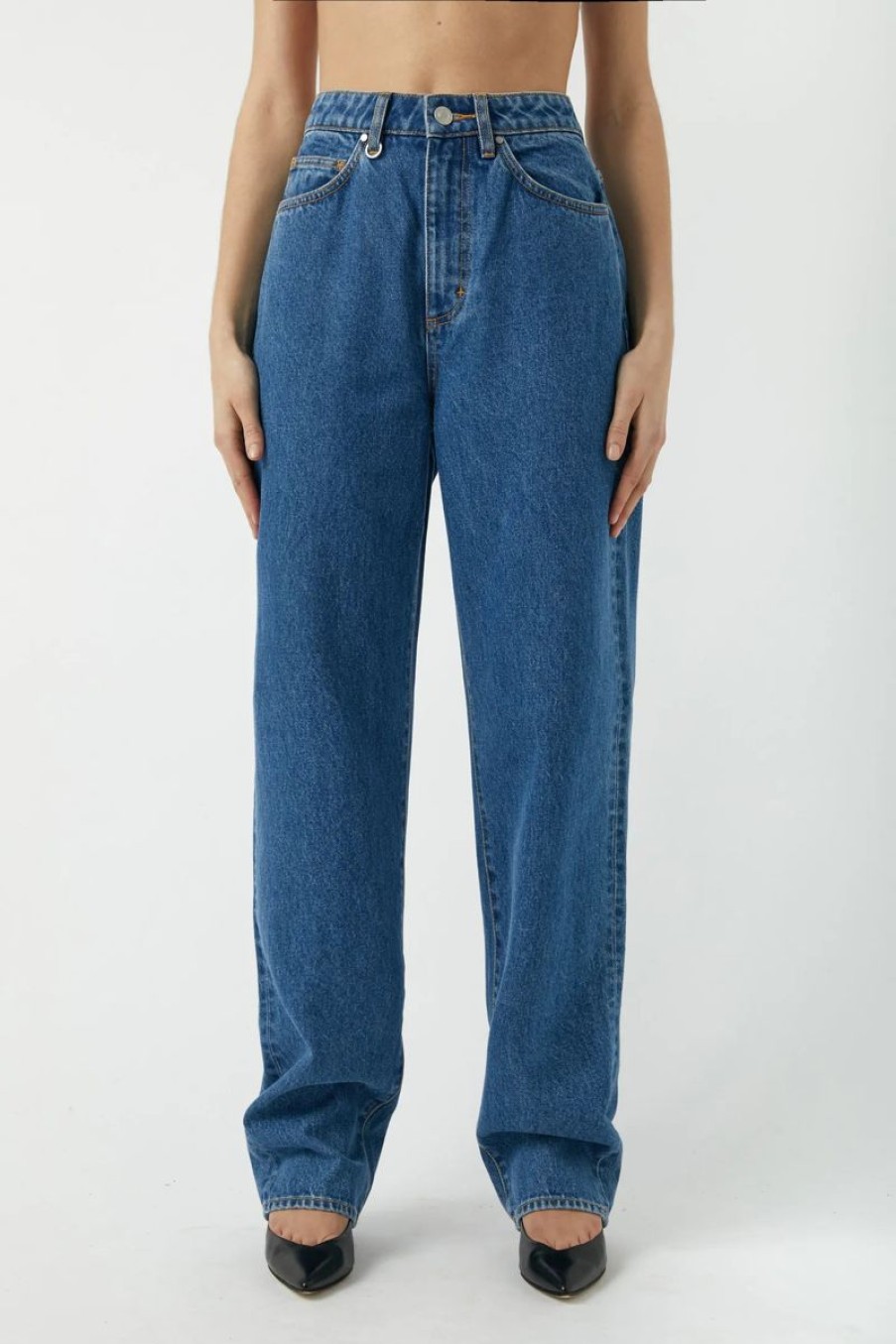 Women Neuw Denim Jeans | Sade Baggy- 1983 Blue