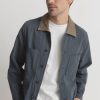 Men Rhythm Jackets And Coats | Rhythm Austin Jacket-Steel