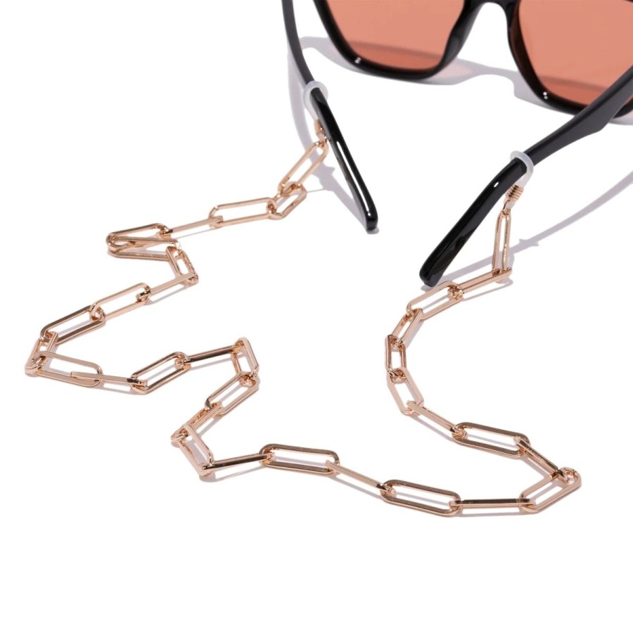 Women Le Specs Neck Chains | Le Specs Bold Link Neck Chain-Gold