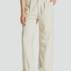 Women Brixton Pants | Brixton Victory Trouser Pant-White Smoke