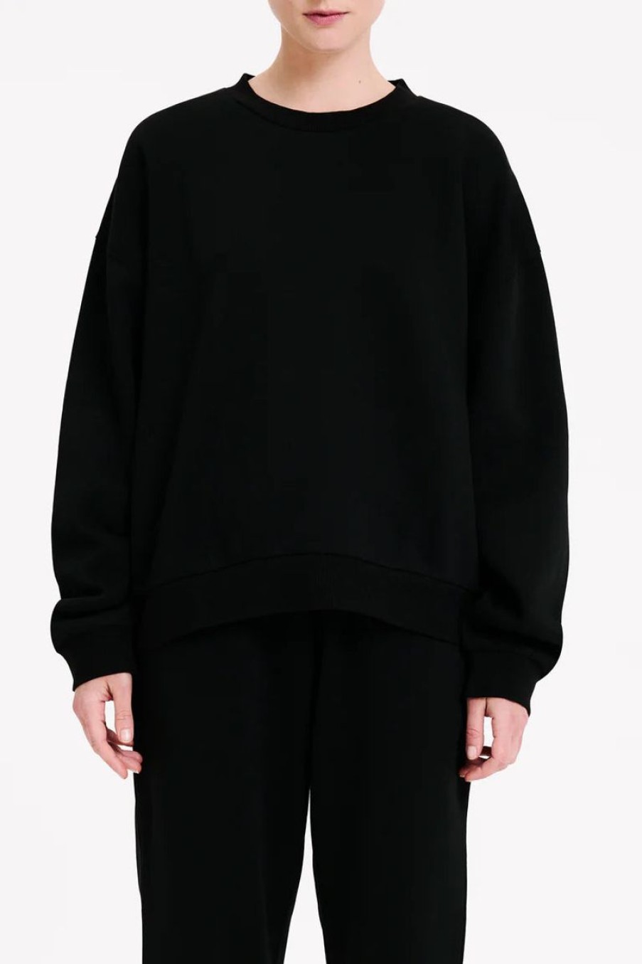 Women Nude Lucy Jumpers | Carter Curated Sweat-Black