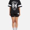 Women Ena Pelly Tees | Ena Pelly Athleisure Oversized Varsity Tee- Black