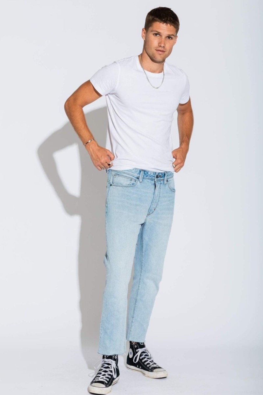 Men ABrand Jeans | Abrand A Chopped Straight Jean-Sessions