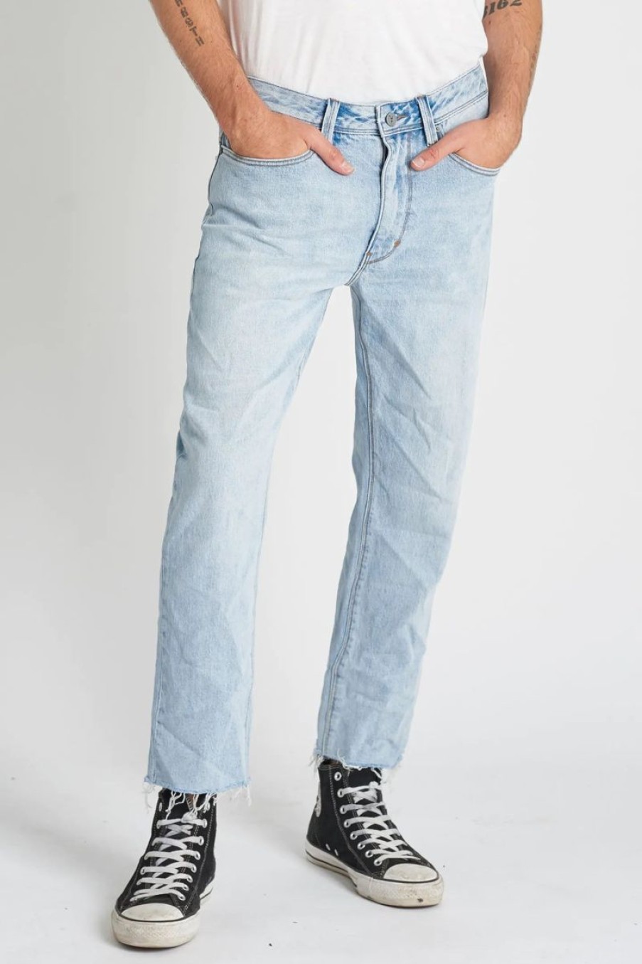 Men ABrand Jeans | Abrand A Chopped Straight Jean-Sessions