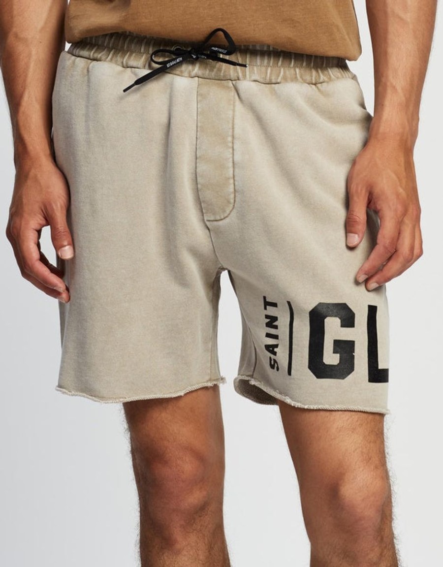 Men St Goliath Shorts | Legion Fleece Short-Sand