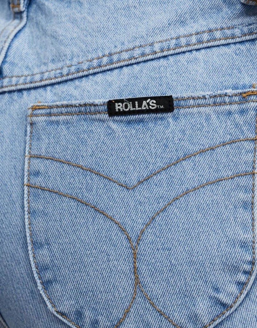 Women Rollas Jeans | Heidi Jean Crop- Old Stone