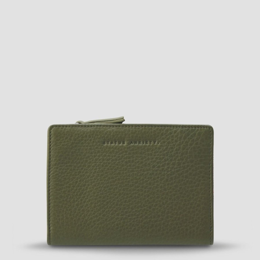 Women Status Anxiety Wallets & Pouches | Status Anxiety Insurgency Wallet-Khaki