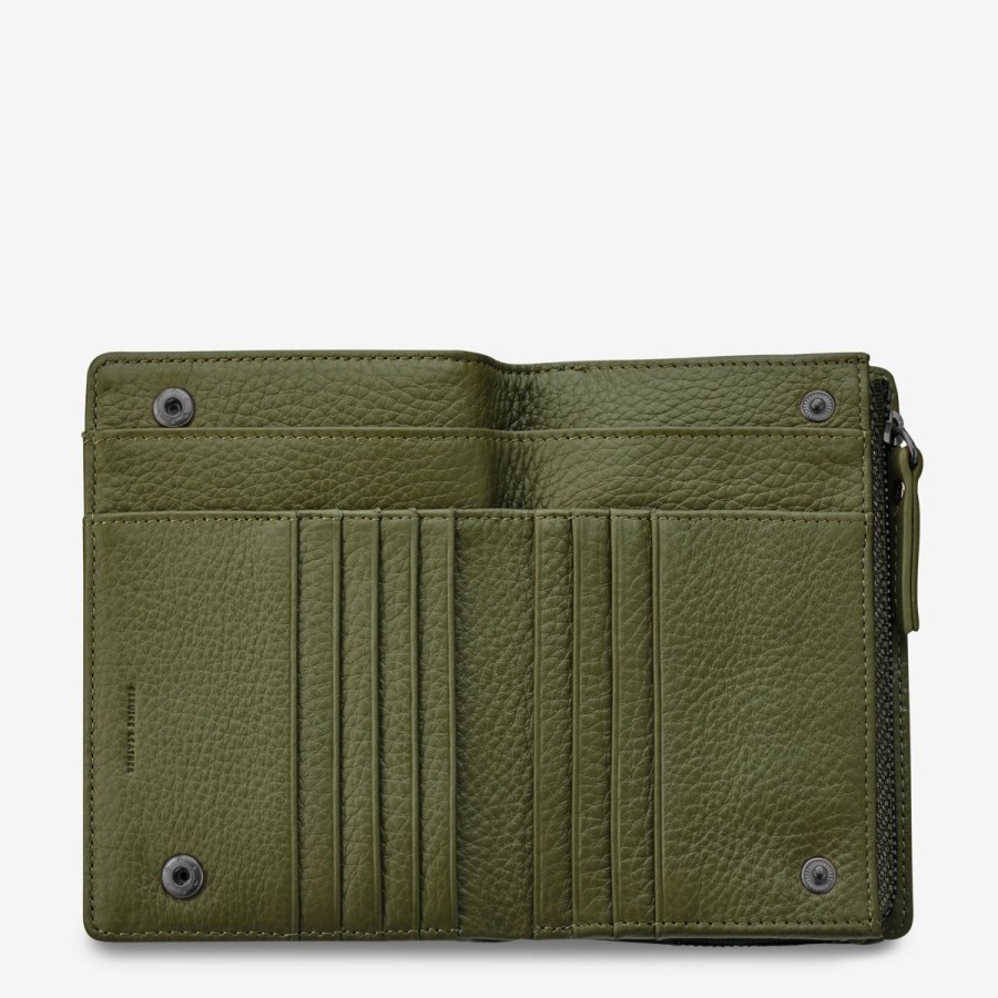 Women Status Anxiety Wallets & Pouches | Status Anxiety Insurgency Wallet-Khaki