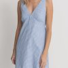 Women Rhythm Dresses | Rhythm Lola Check Mini Dress-Blue