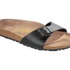 Footwear Birkenstock Madrid | Birkenstock Madrid Birko-Flor Bs-Black Narrow