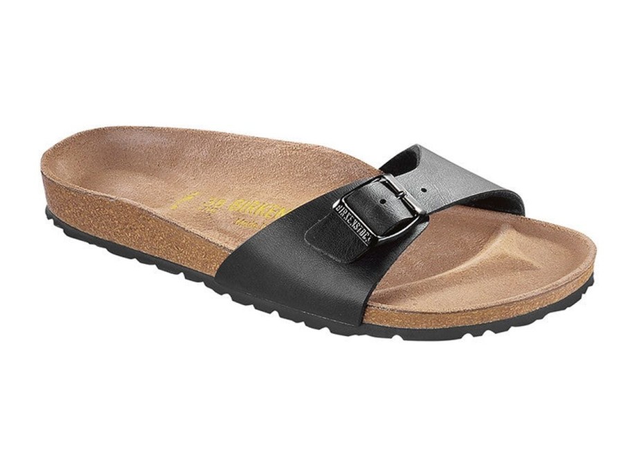 Footwear Birkenstock Madrid | Birkenstock Madrid Birko-Flor Bs-Black Narrow