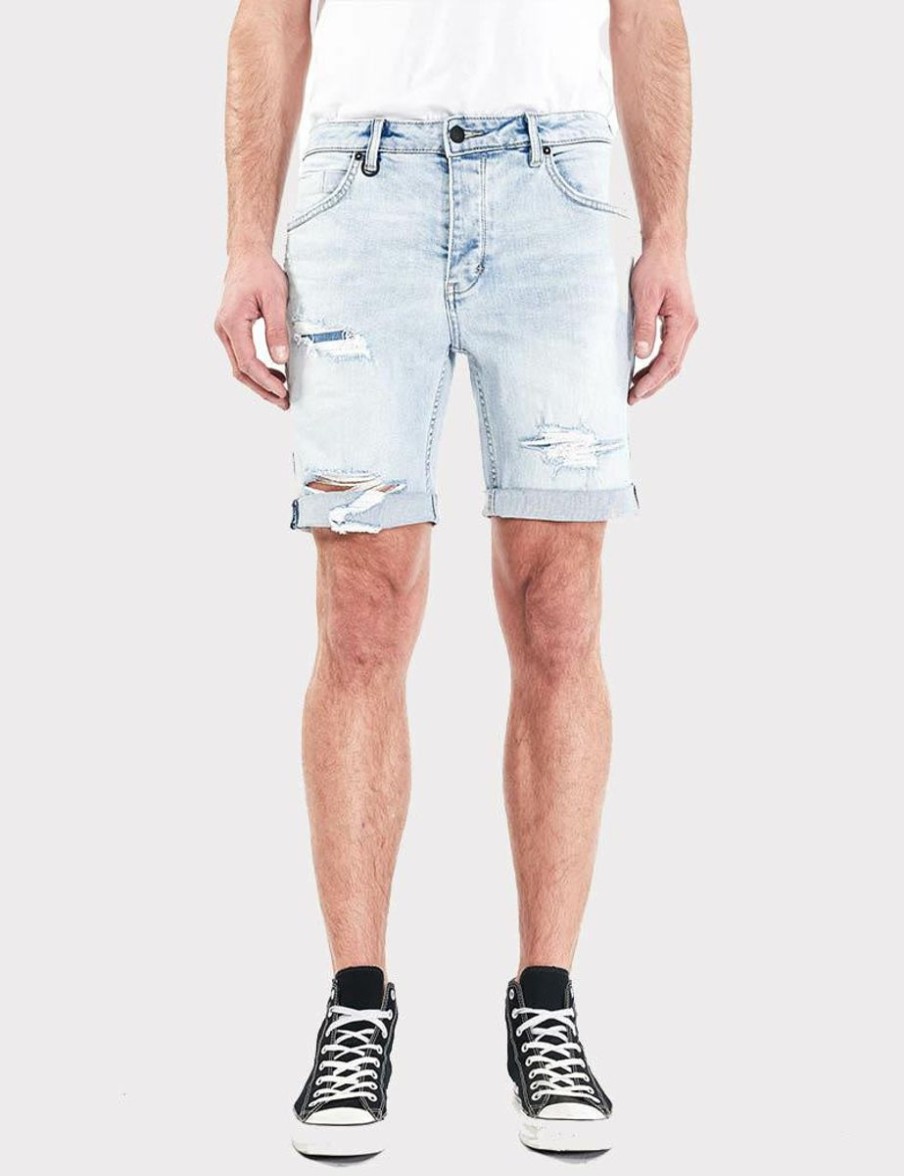 Men Neuw Denim Denim Shorts | Ray Short- Axis Trashed