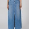 Women Neuw Denim Denim Skirts | Neuw Denim Darcy Denim Maxi Skirt-Atlanta-Mid Vintage Indigo