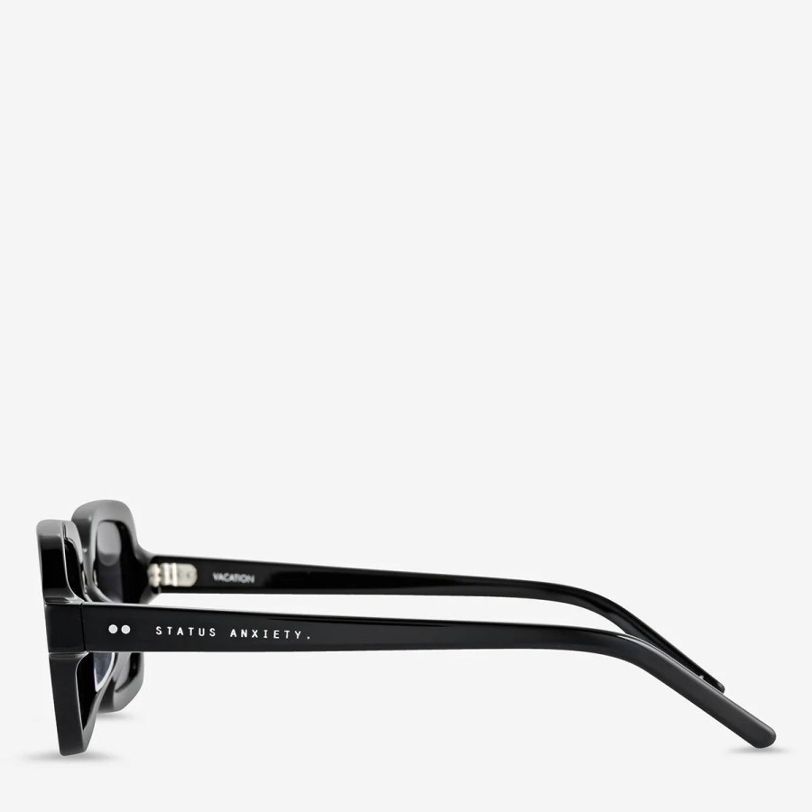 Women Status Anxiety Sunglasses | Status Anxiety Vacation Sunglasses- Black