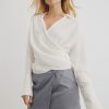 Women Sovere Shirts And Blouses | Sovere Arlo Multi Style Shirt-Chalk