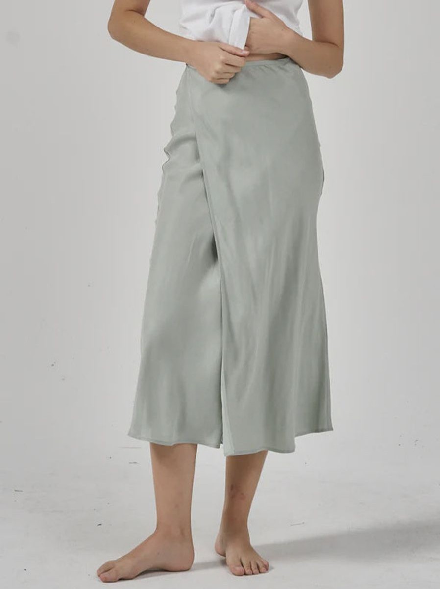 Women THRILLS Skirts | Kendra Wrap Skirt-Sea Glass