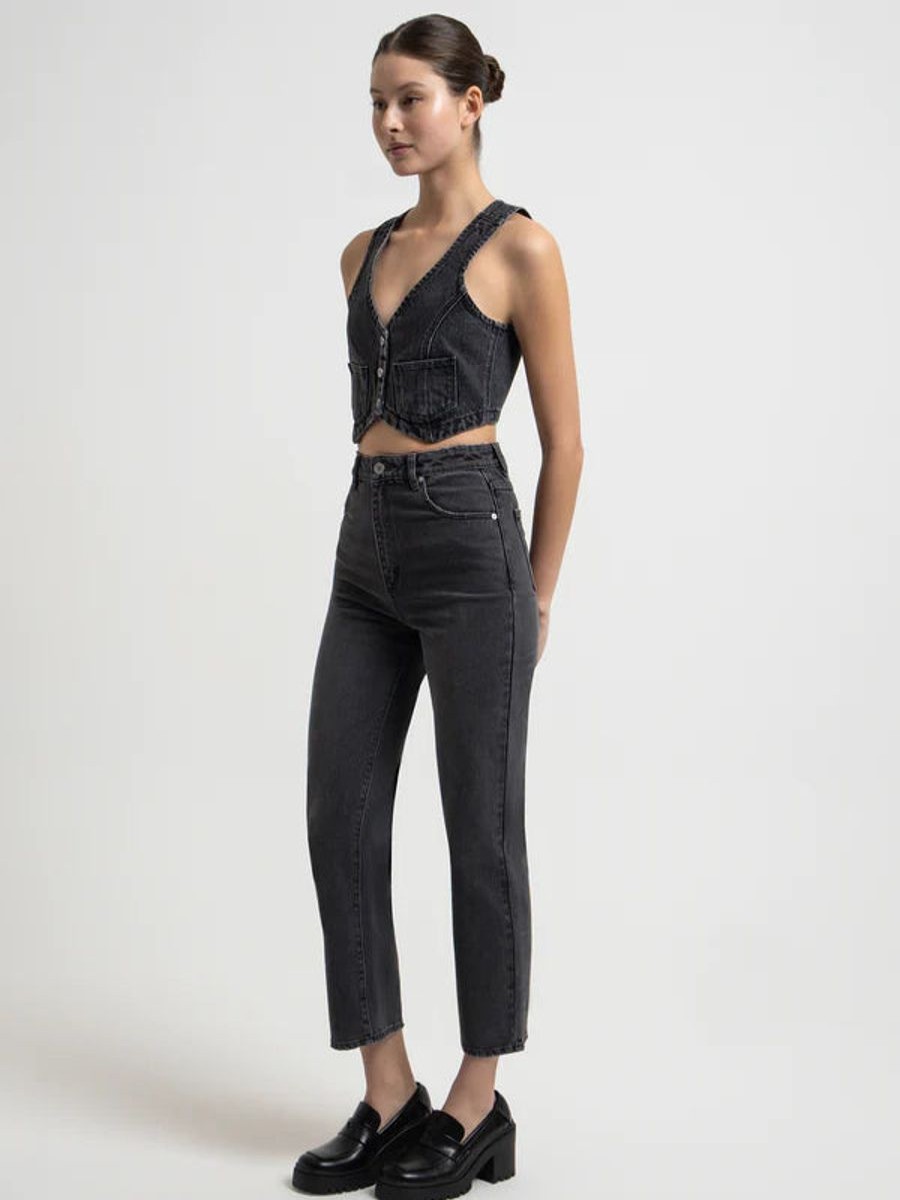 Women ABrand Jeans | Abrand Venice Straight Jean- Bobbi