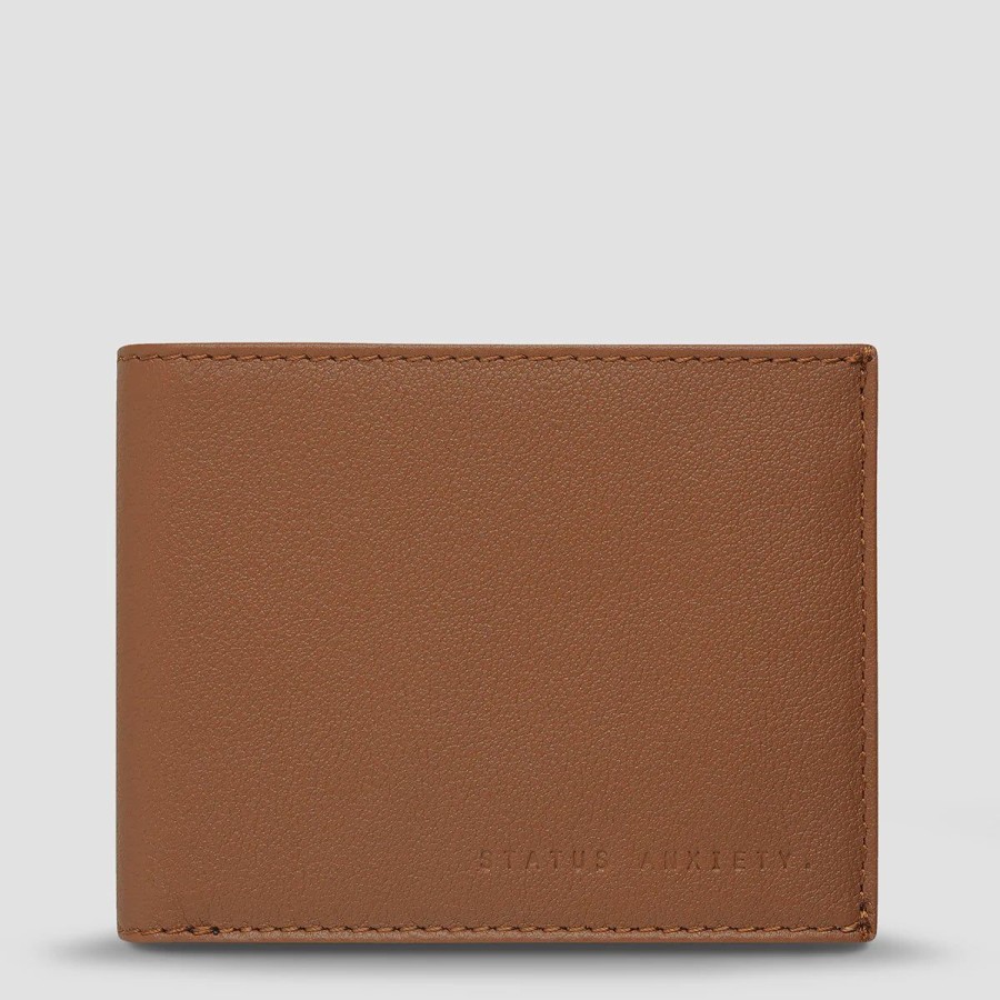 Men Status Anxiety Wallets | Status Anxiety Noah Wallet-Camel