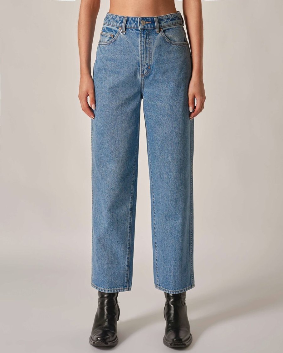 Women Neuw Denim Jeans | Sade Baggy Crop-Bleeker-Light Vintage Indigo