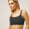 Women ABrand Tops | A Heather Bralette- Black