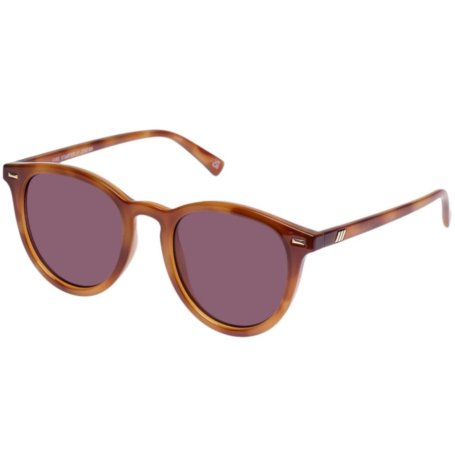 Women Le Specs Sunglasses | Le Specs Fire Starter Sunglasses-Vintage Tort