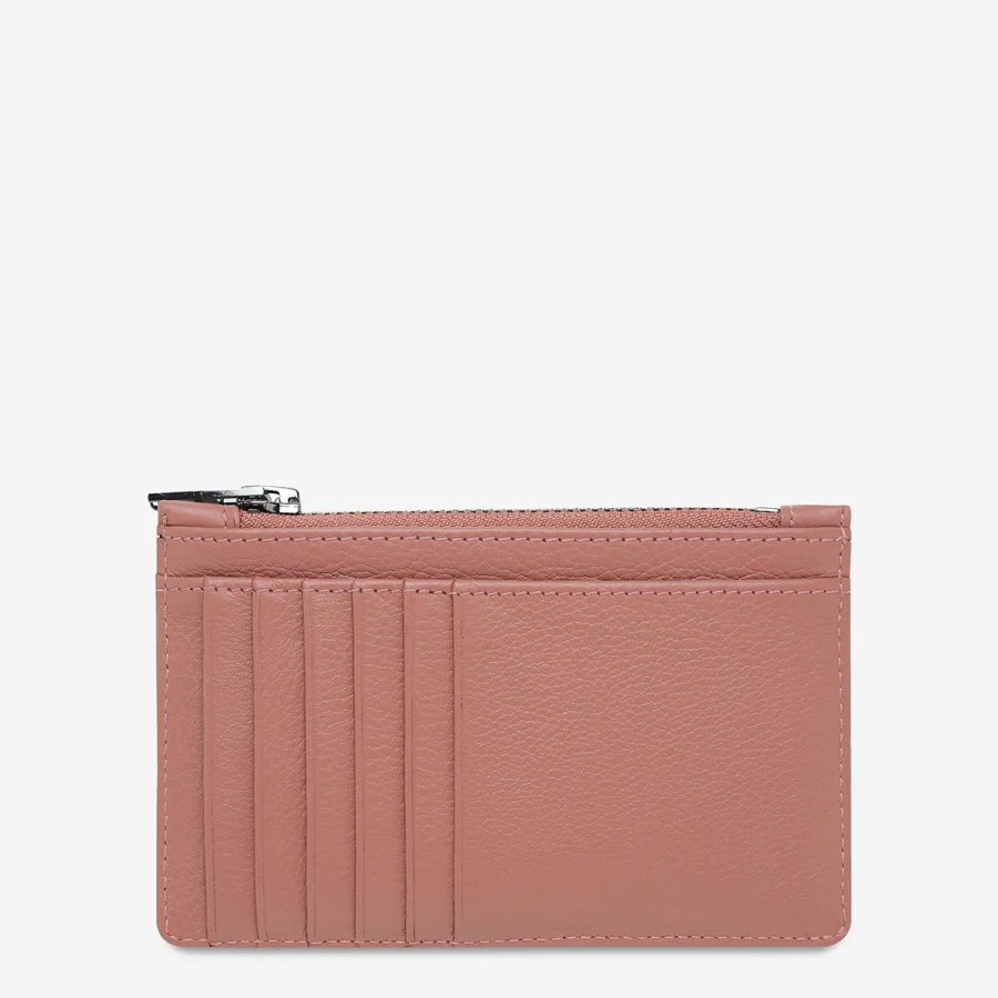 Women Status Anxiety Wallets & Pouches | Status Anxiety Avoiding Things Wallet-Dusty Rose