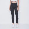 Women Ziggy Denim Jeans | Ziggy Denim Skyscraper Super High Skinny Crop Jean-Organic Cotton Black Heart