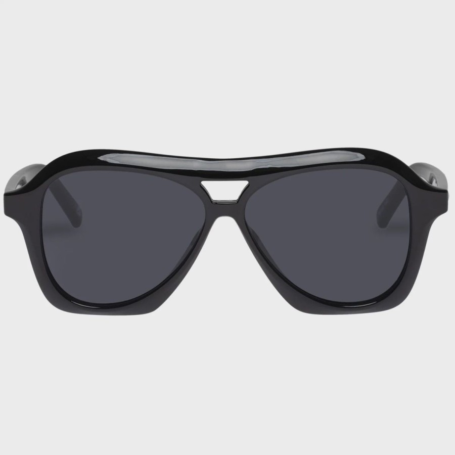 Women Le Specs Sunglasses | Le Specs Drizzle Sunglasses-Black