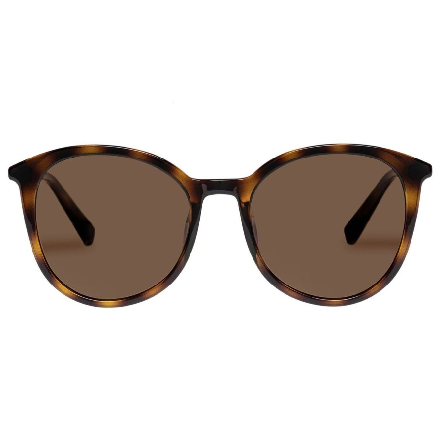 Women Le Specs Sunglasses | Le Specs Le Danzing Sunglasses-Tort/Gold Polarized