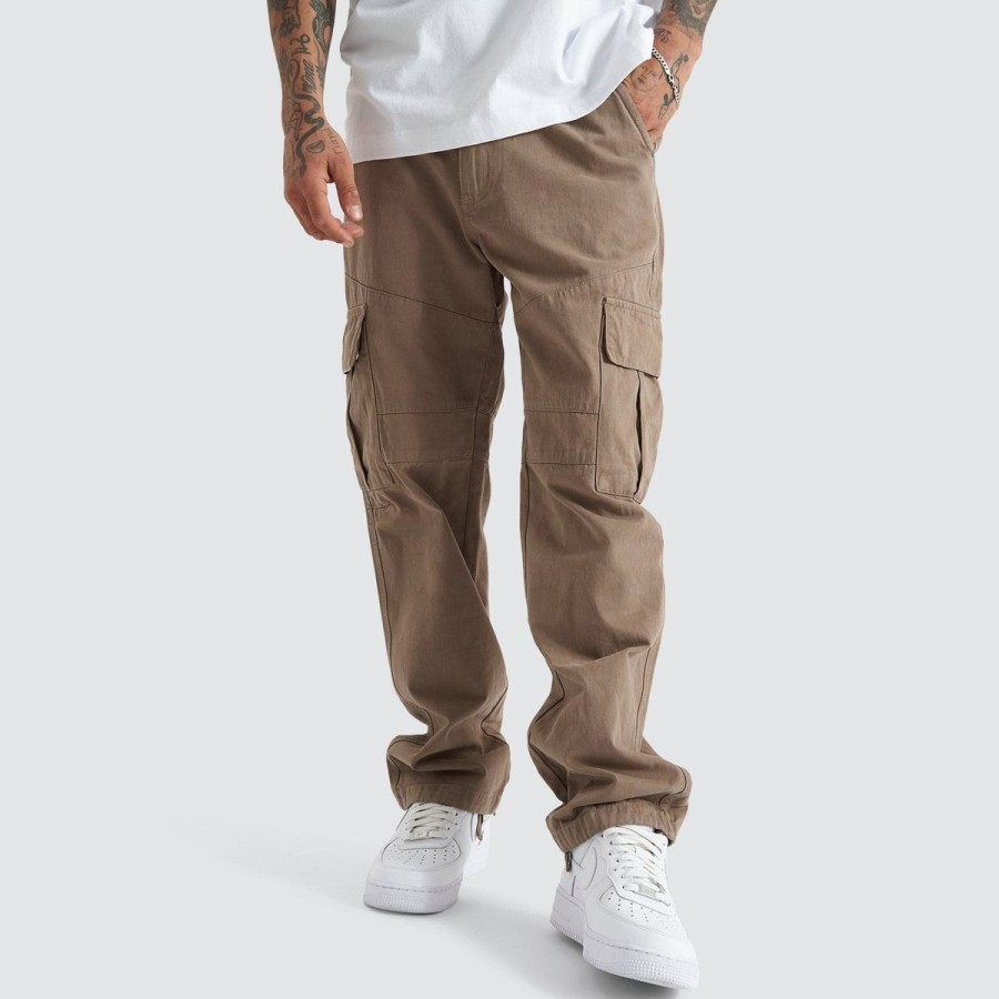 Men Kiss Chacey Pants | Kiss Chacey Crawford Cargo Pant-Taupe