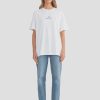 Women Ena Pelly Tees | Ena Pelly Lexi Monogram Tee-White