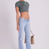 Women ABrand Jeans | Abrand A 99 Low Straight Jean-Gina