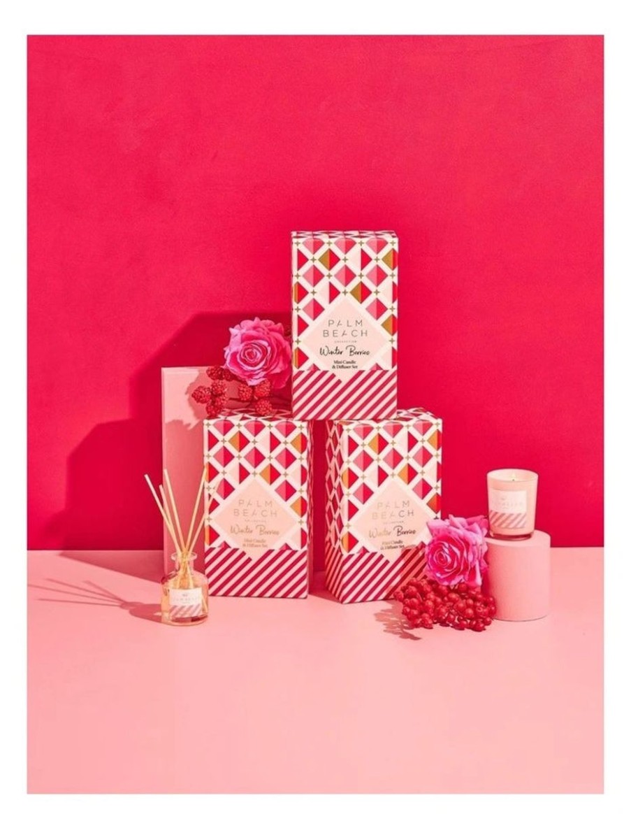 Lifestyle Palm Beach | Palm Beach Mini Candle & Diffuser Pack-Winter Berries