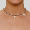 Women The Wolf Gang Jewellery | The Wolf Gang Bibi Necklace-Blue/Brown