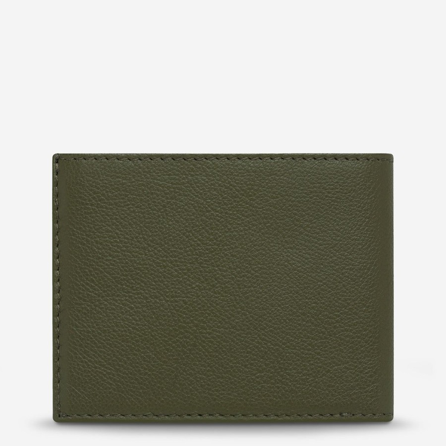 Men Status Anxiety Wallets | Status Anxiety Noah Wallet-Khaki