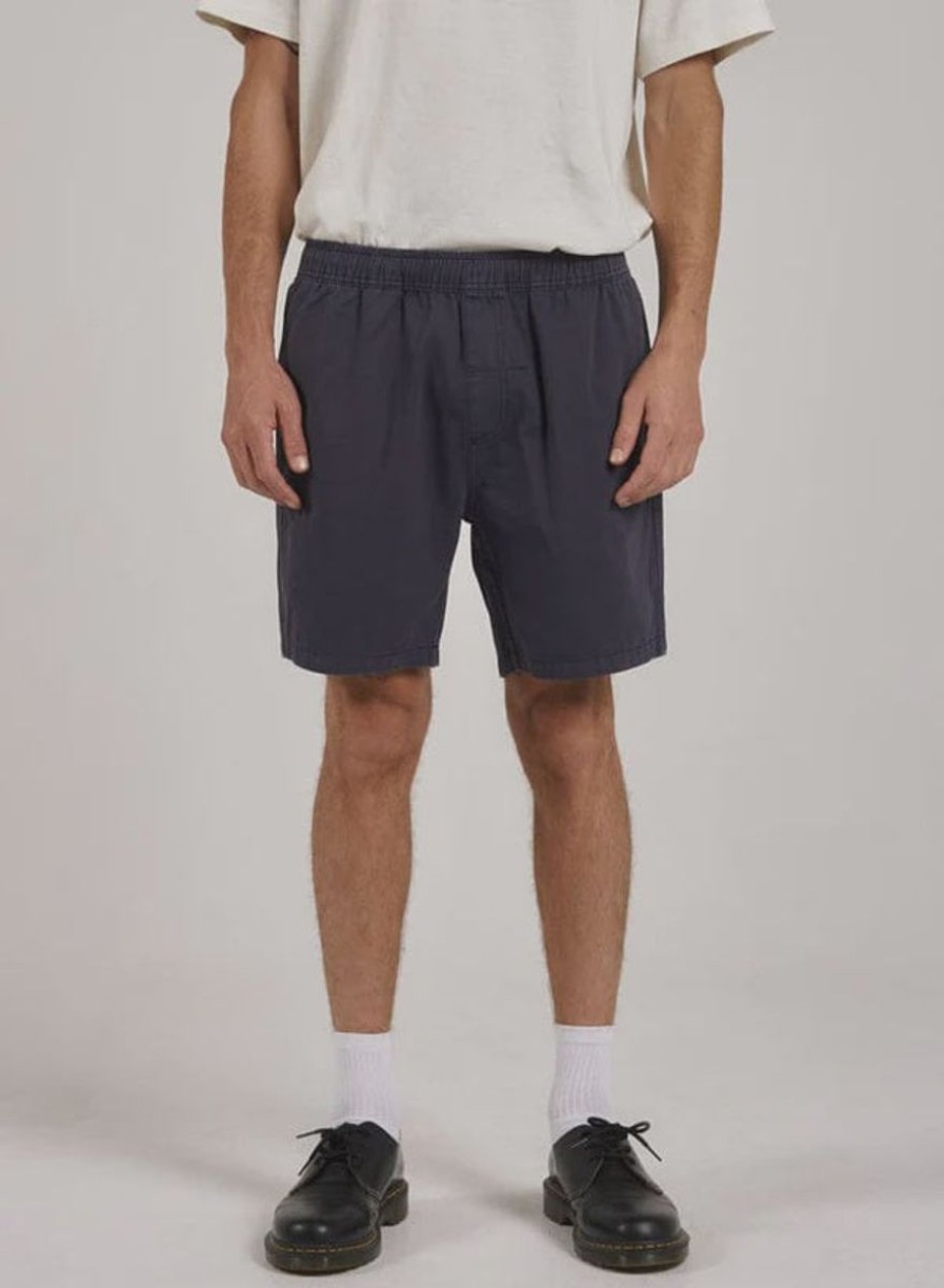 Men THRILLS Shorts | Thrills Minimal Thrills Work Volley-Station Navy