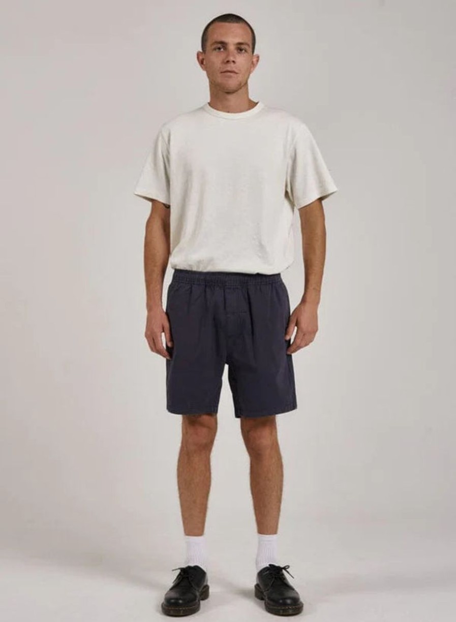 Men THRILLS Shorts | Thrills Minimal Thrills Work Volley-Station Navy