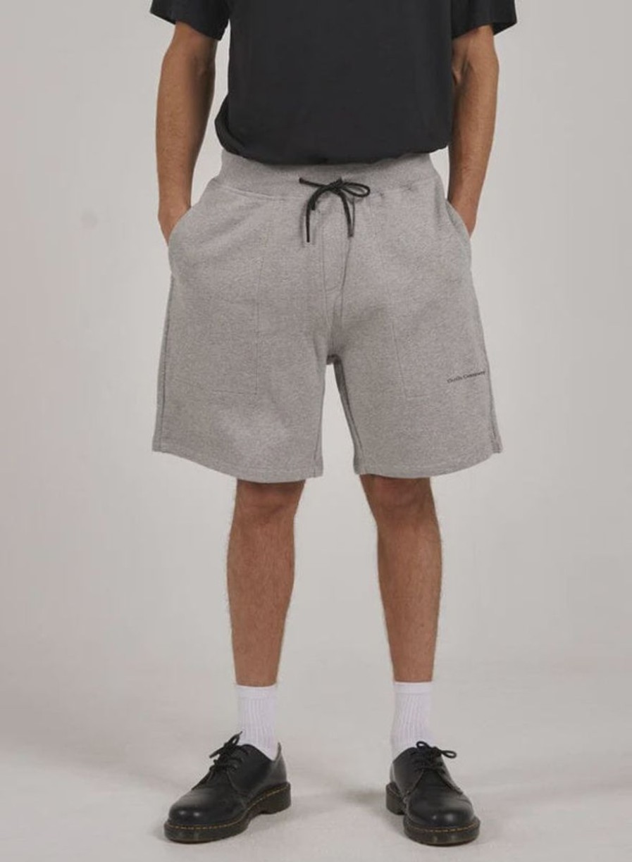 Men THRILLS Shorts | Thrills Underground Fleece Short-Grey Marle