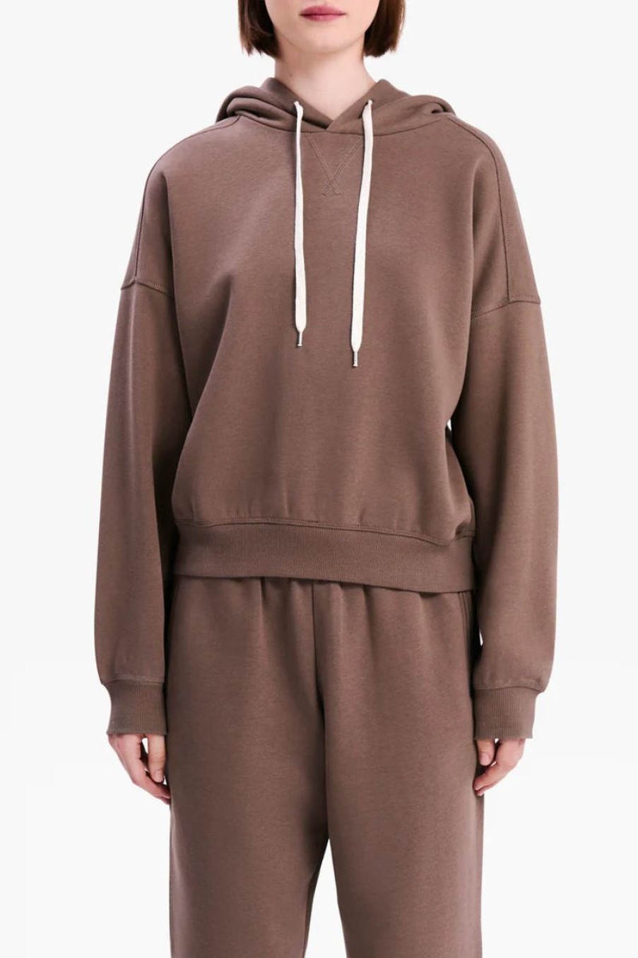 Women Nude Lucy Jumpers | Carter Classic Hoodie-Ash