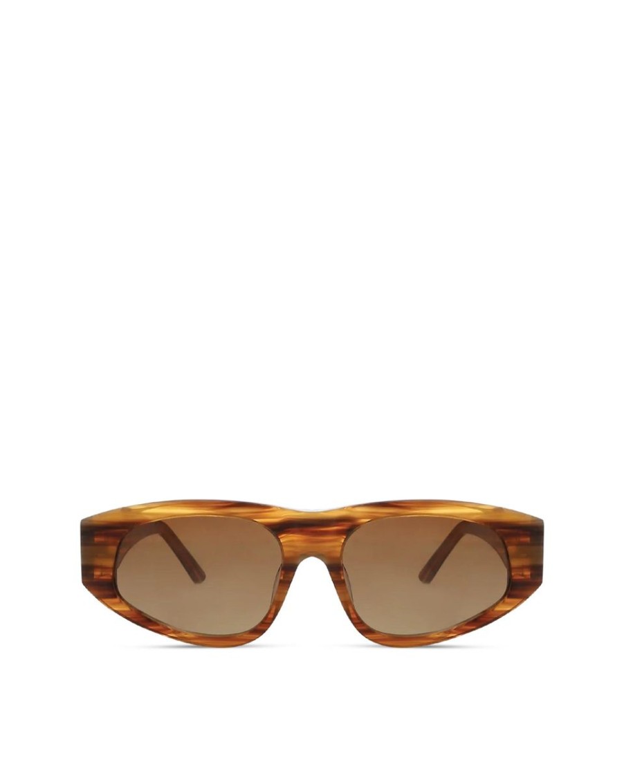 Women BANBÉ Sunglasses | The Gemma- Stripe Honey Tort Brown