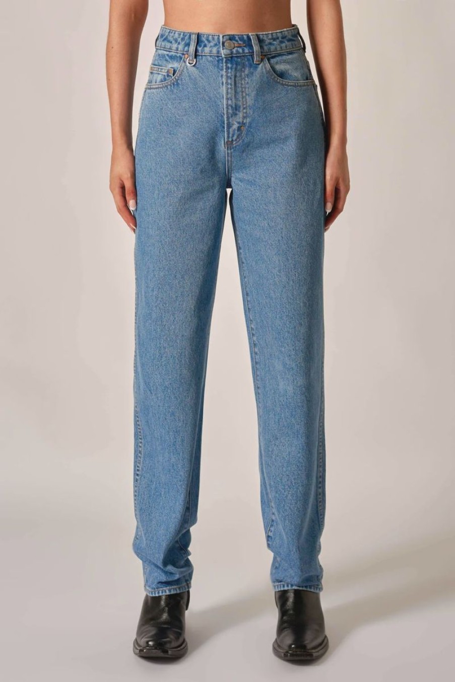 Women Neuw Denim Jeans | Sade Baggy- Bleeker- Light Vintage Indigo